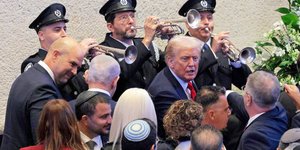 Ο Τραμπ στην Κνεσέτ