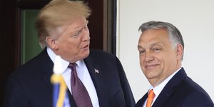 Ντοναλντ Τραμπ, Βίκτορ Ορμπαν 