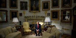 Ο Ντόναλντ Τραμπ στο Οβάλ Γραφείο