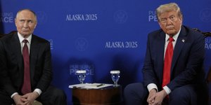 Οι πρόεδροι Ρωσίας και ΗΠΑ, Βλαντίμιρ Πούτιν και Ντόναλντ Τραμπ