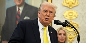 Ο Αμερικανός πρόεδρος Ντόναλντ Τραμπ