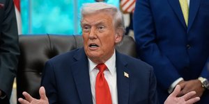 Ο Αμερικανός πρόεδρος, Ντόναλντ Τραμπ