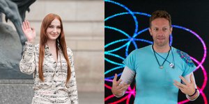 Σόφι Τέρνερ και Κρις Μάρτιν