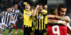 Η ΑΕΚ πρωτοπόρος της Stoiximan Superleague με 16 βαθμούς, 2ος ο ΠΑΟΚ 14 και 3ος ο Ολυμπιακός με 13