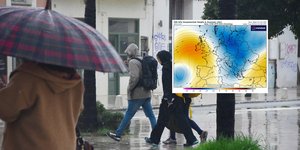 Άστατος καιρός και βροχές σε αρκετές περιοχές της χώρας