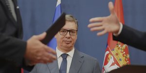 Ο Σέρβος πρόεδρος, Αλεξάνταρ Βούτσιτς