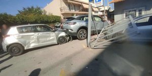 Τροχαίο στα Χανιά