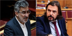 Θεόφιλος Ξανθόπουλος και Πέτρος Παππάς