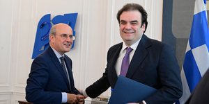 Κωστής Χατζηδάκης και Κυριάκος Πιερρακάκης
