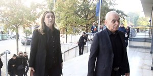 Οι γονείς του Άλκη Καμπανού σε