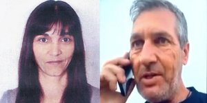 Η Ευαγγελία Φραγκιαδάκη και ο αδελφός της Κώστας