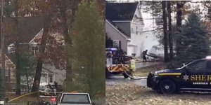 To μικρό αεροπλάνο συνετρίβη σε απόσταση μόλις ενός μέτρου από το σπίτι 