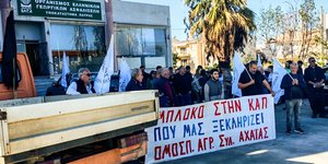Κινητοποίηση αγροτών στην Πάτρα