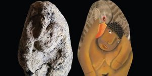 H ανακάλυψη ενός αγαλματιδίου 12.000 ετών αποκαλύπτει σουρεαλιστική σκηνή ζευγαρώματος γυναίκας και πουλιού