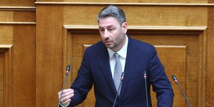 Νίκος Ανδρουλάκης στη Βουλή