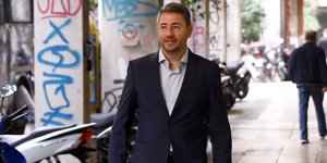 Ο πρόεδρος του ΠΑΣΟΚ Νίκος Ανδρουλάκης 