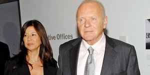 Ο Άντονι Χόπκινς με την σύζυγό του Στέλλα