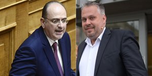 Μακάριος Λαζαρίδης και Σταύρος Βαβίας