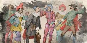 Παλιάτσοι και Commedia dell'Arte