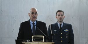 Ο υπουργός Εθνικής Άμυνας, Νίκος Δένδιας