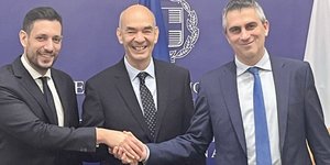 Χρίστος Δήμας και Κωνσταντίνος Κυρανάκης υποδέχτηκαν τον Κύπριο υπουργό Μεταφορών, Αλέξη Βαφεάδη