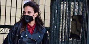 Η Δήμητρα Ματσούκα στα δικαστήρια της πρώην σχολής Ευελπίδων