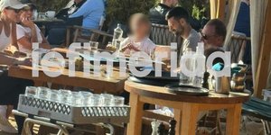 Ο Τζόκοβιτς με την οικογένειά του στη Γλυφάδα