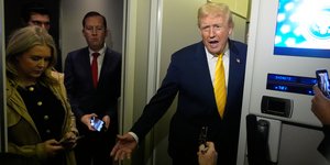 Ο πρόεδρος των ΗΠΑ, Ντόναλντ Τραμπ