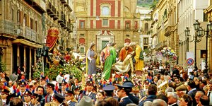 Παρέλαση το Πάσχα στην Καλτανισέτα