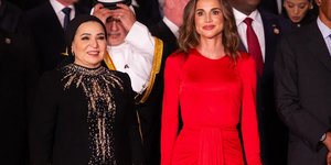 Η βασίλισσα Ράνια της Ιορδανίας στα εγκαίνια του Μεγάλου Αιγυπτιακού Μουσείου 