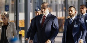 Ο Τούρκος υπουργός Εξωτερικών Χακάν Φιντάν στις Βρυξέλλες