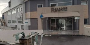 Από τις ζημιές που προκάλεσε ο ανεμοστρόβιλος στην Φοινικούντα