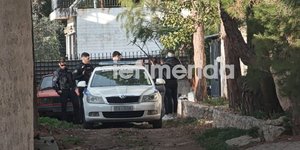 Η μονοκατοικία όπου διαπράχθηκε το φονικό στη Νέα Πέραμο