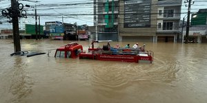 Πόλεις βυθισμένες σε λάσπη