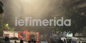 Φωτιά σε διαμέρισμα στον Άγιο Σώστη