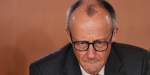 Ο Γερμανός καγκελάριος Φρίντριχ Μερτς 