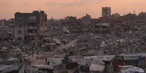 Ερείπια στη Γάζα