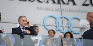 Ο Τζιάνι Πετρούτσι, πρόεδρος της ιταλικής ομοσπονδίας μπάσκετ