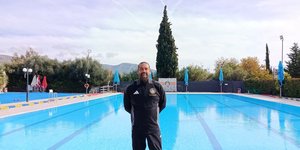 Ο προπονητής κολύμβησης Γιώργος Μπλάνας