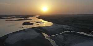 Δύση Ηλίου στην Ινδία 