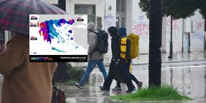 Τα ύψη βροχής τον Οκτώβριο στη χώρα μας