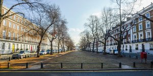 Δρόμος της περιοχής του Ίσλινγκτον του βόρειου Λονδίνου