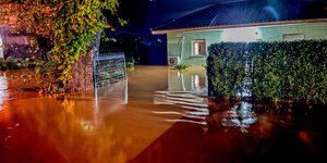 Ακραίος όγκος νερού στην Ήπειρο λόγω των ισχυρών βροχών