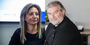 Η Μαρία Καρυστιανού και ο Νίκος Καραχάλιος