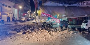 Κατέρρευσε μπαλκόνι ημιτελούς οικοδομής στα Χανιά