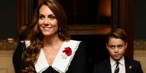 Η Κέιτ Μίντλετον με τον γιο της, πρίγκιπα Τζορτζ 