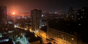 Ρωσικοί βομβαρδισμοί στο Κίεβο