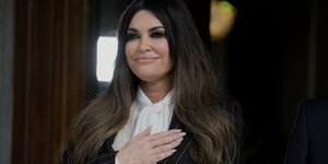 H Κίμπερλι Γκίλφοϊλ στο Προεδρικό Μέγαρο