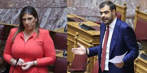 Ζωή Κωνσταντοπούλου και Παύλος Μαρινάκης