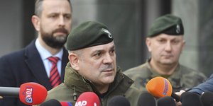 Ο αρχηγός του Γενικού Επιτελείου των Πολωνικών Ενόπλων Δυνάμεων, στρατηγός Βίσλαβ Κούκουλα